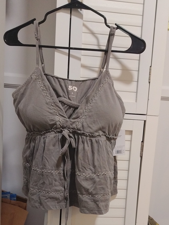 SO Tops - Boho Babydoll Cami